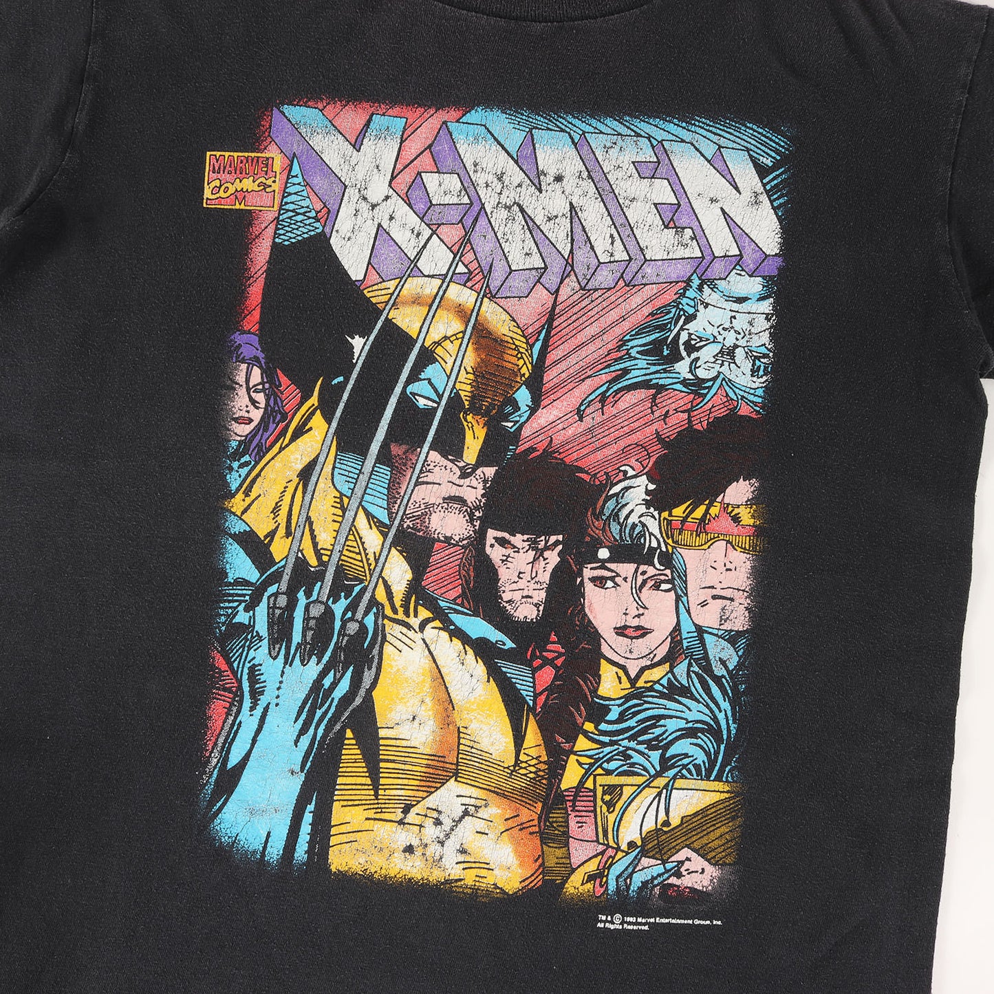 90s MARVEL X-MEN プリント Tシャツ(USA製)