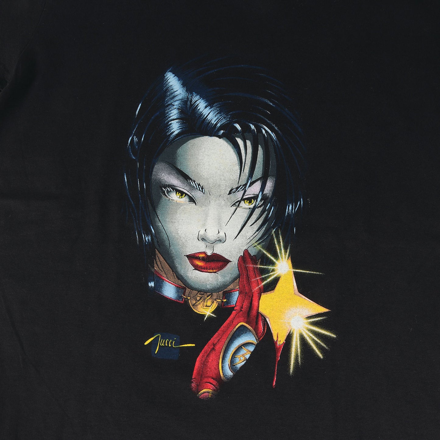 90s Shi / 死 ANA ISHIKAWA / アナ石川 Tシャツ(デッドストック / USA製)