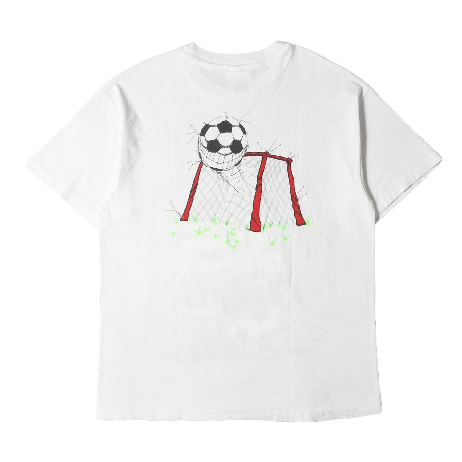 90s チェシャ猫 サッカー Tシャツ ANDAZIA 不思議の国のアリス Tシャツ