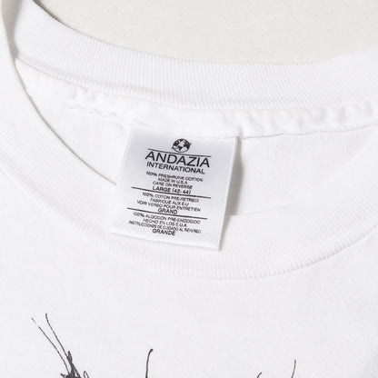 90s 不思議の国のアリス チェシャ猫 Tシャツ(ANDAZIAボディ / USA製)