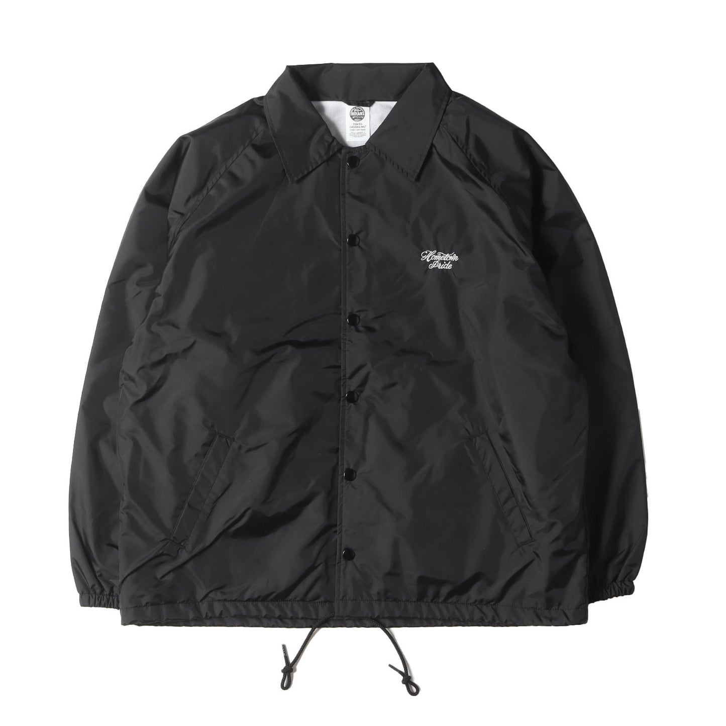 22AW 東京インディアンズ ブランドロゴ刺繍 ナイロン コーチジャケット