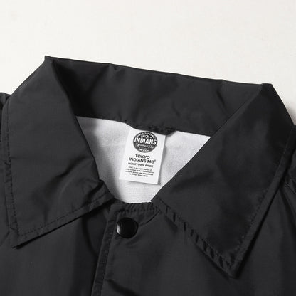 22AW 東京インディアンズ ブランドロゴ刺繍 ナイロン コーチジャケット