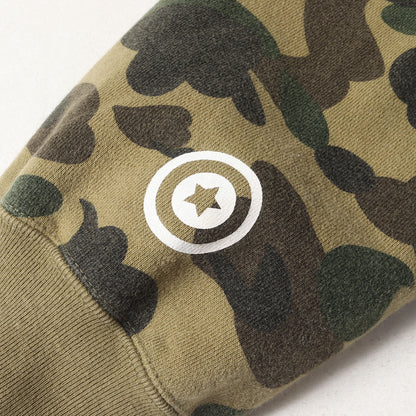 00s 1stカモ 猿迷彩 シャーク スウェット パーカー