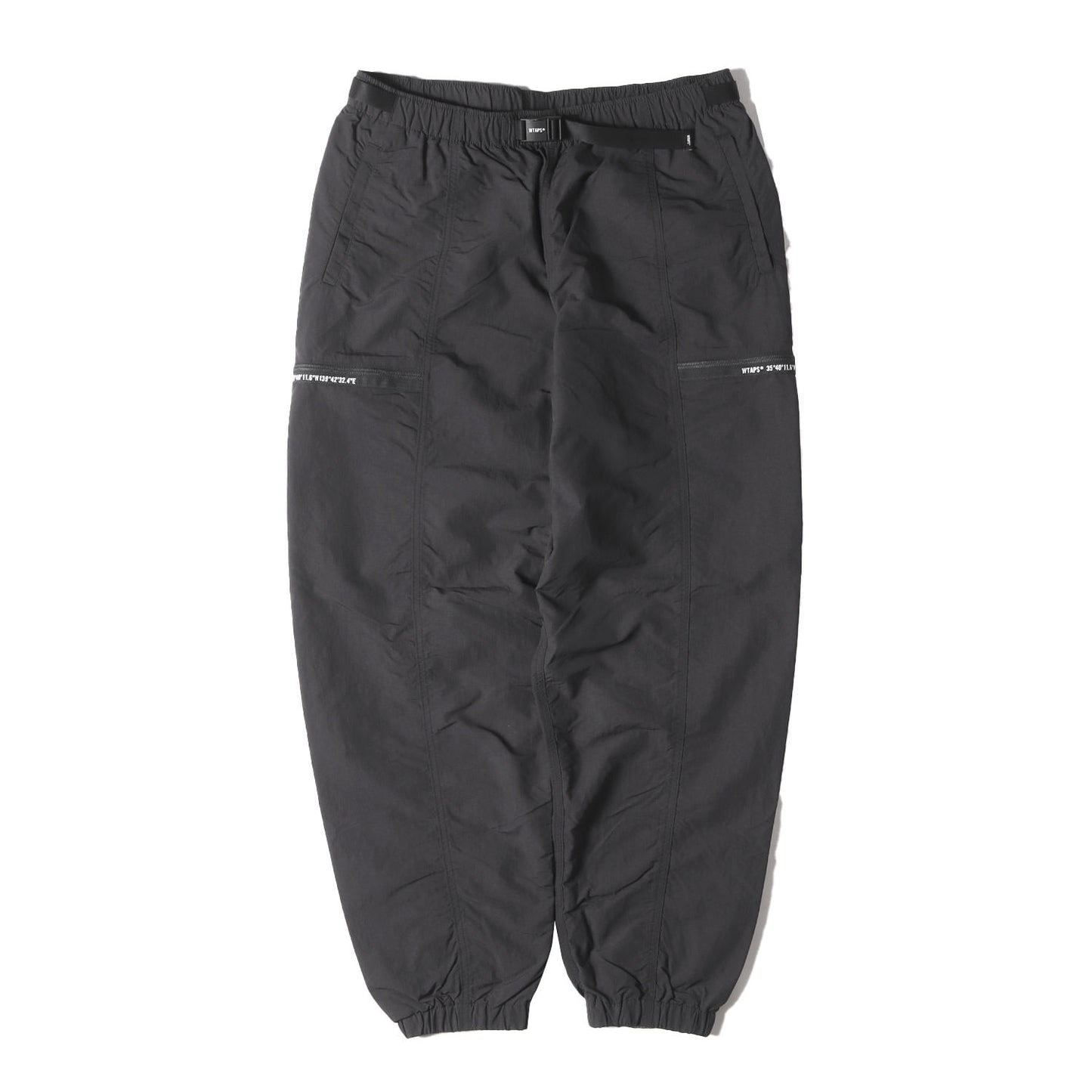 WTAPS (ダブルタップス) 23AW ベルト付き ナイロン トラックパンツ 