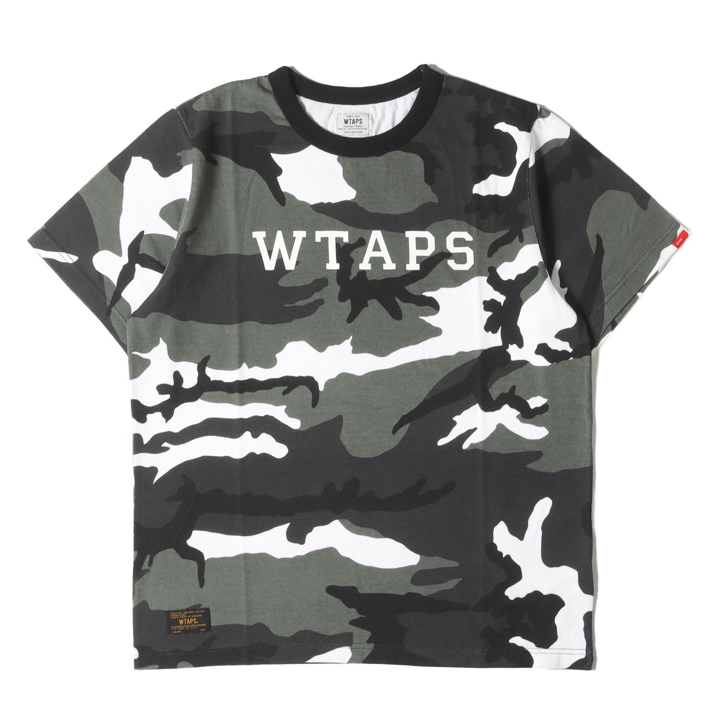 ブランドロゴ アーバンカモ リンガー Tシャツ(RINGER SS)