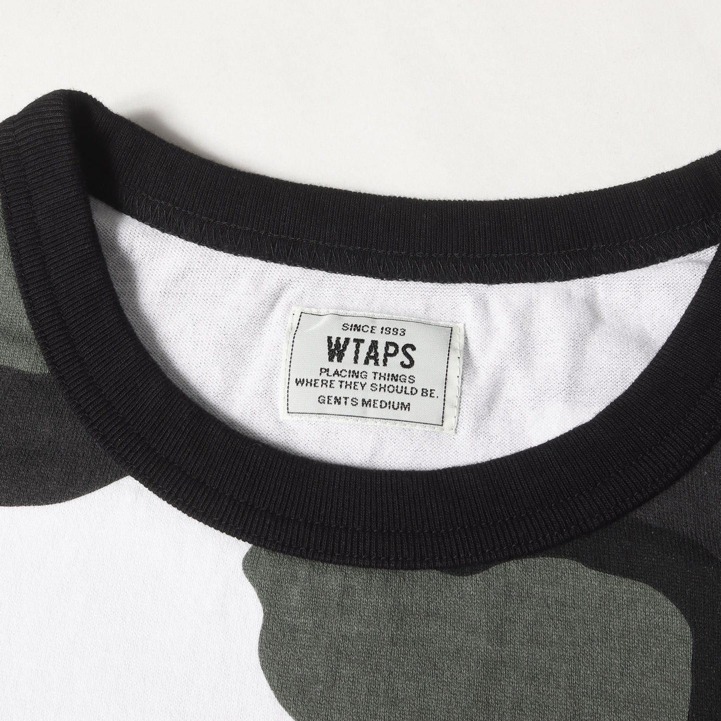 ブランドロゴ アーバンカモ リンガー Tシャツ(RINGER SS)