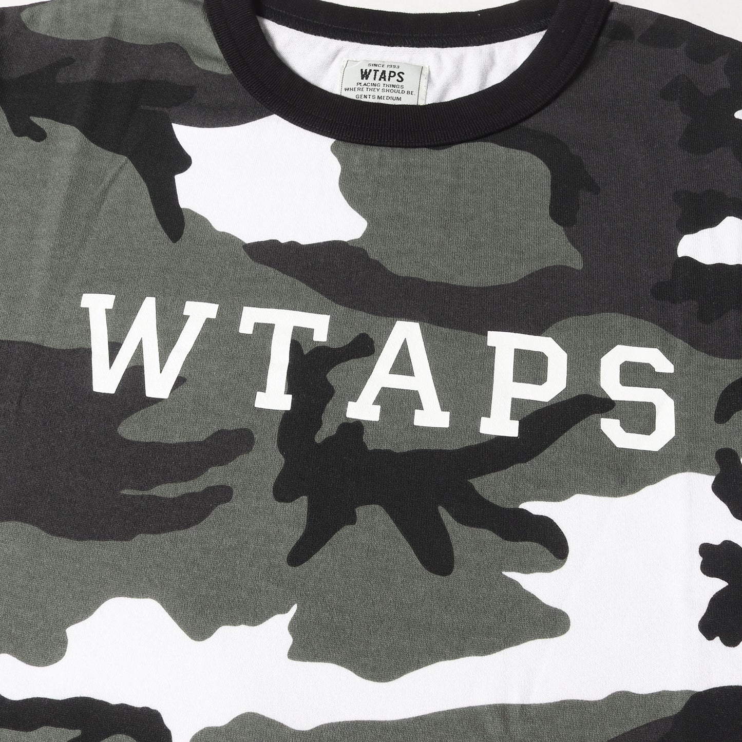 ブランドロゴ アーバンカモ リンガー Tシャツ(RINGER SS)