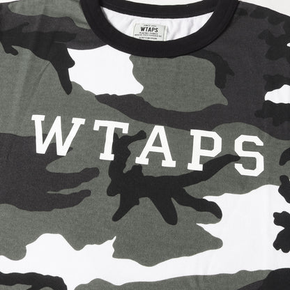 ブランドロゴ アーバンカモ リンガー Tシャツ(RINGER SS)