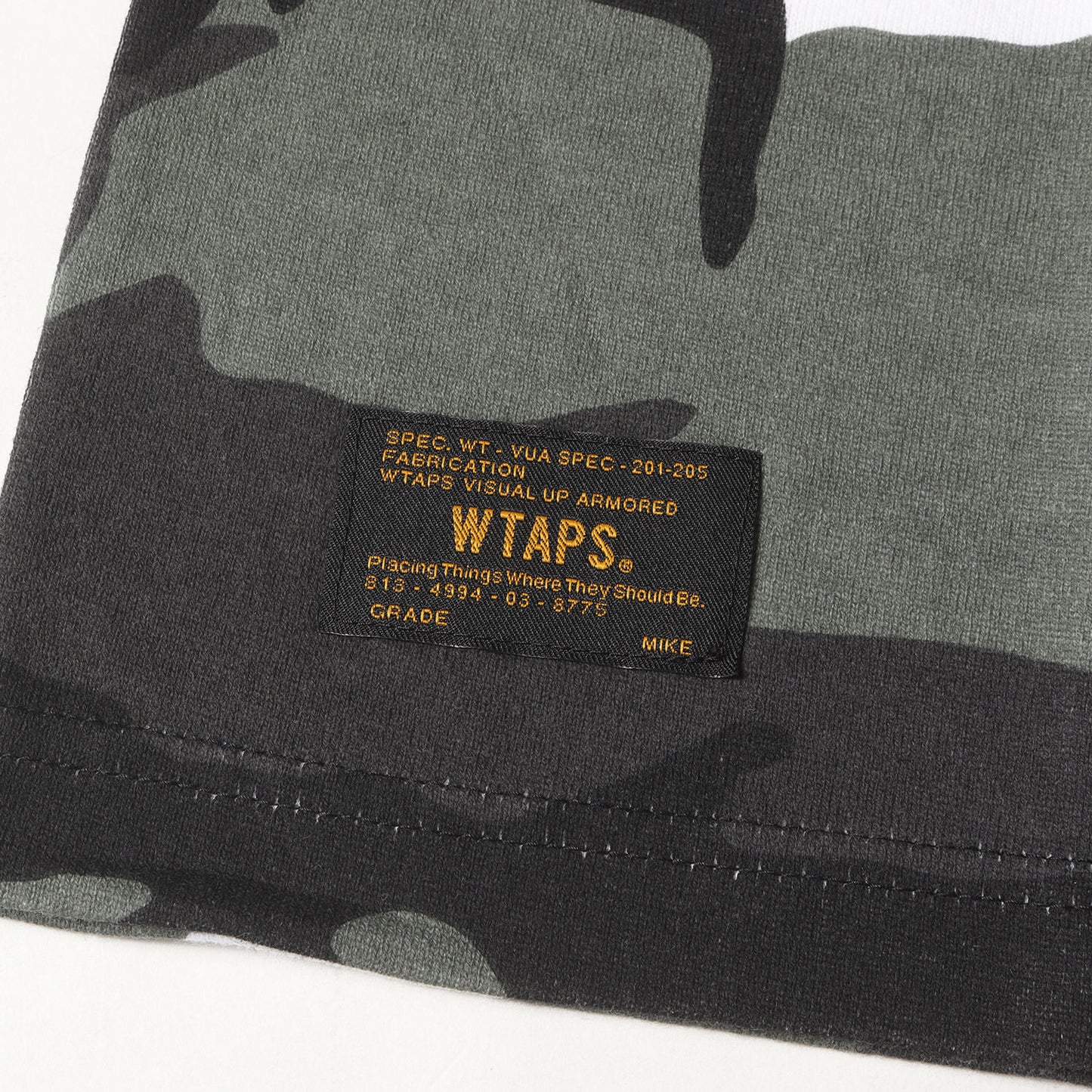 ブランドロゴ アーバンカモ リンガー Tシャツ(RINGER SS)