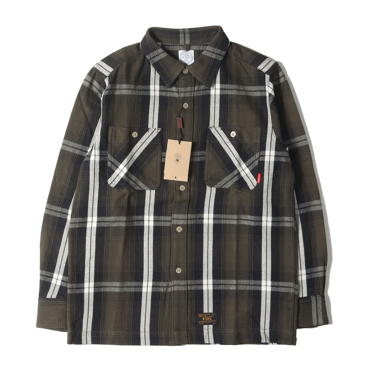 WTAPS (ダブルタップス) ヘビー チェック フランネルシャツ(UNION LS 