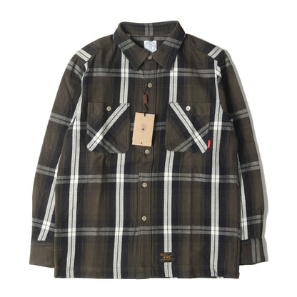 WTAPS (ダブルタップス) ヘビー チェック フランネルシャツ(UNION LS 