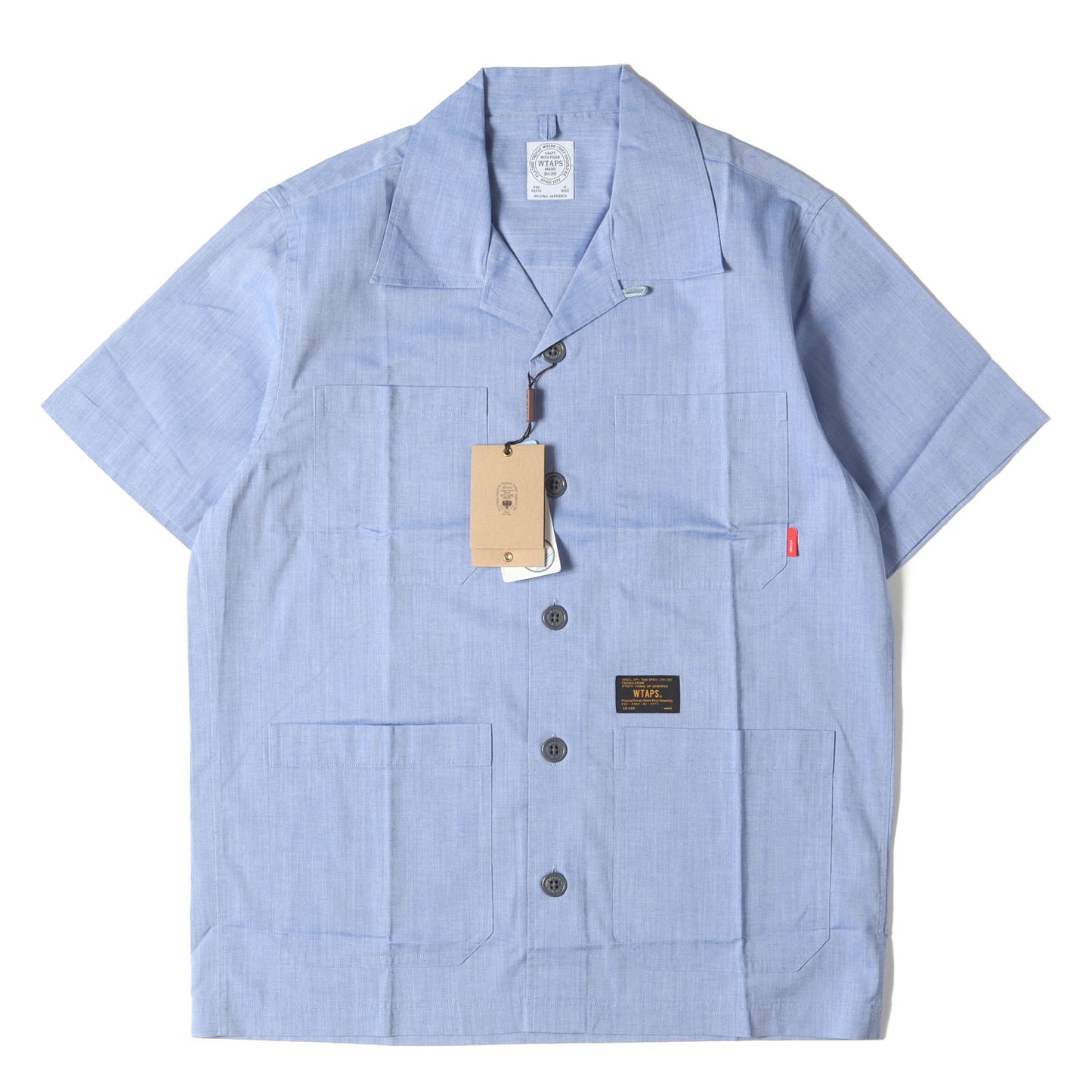 COOLMAX ダンガリー グアヤベラシャツ / キューバシャツ(GUAYABERA S/S)