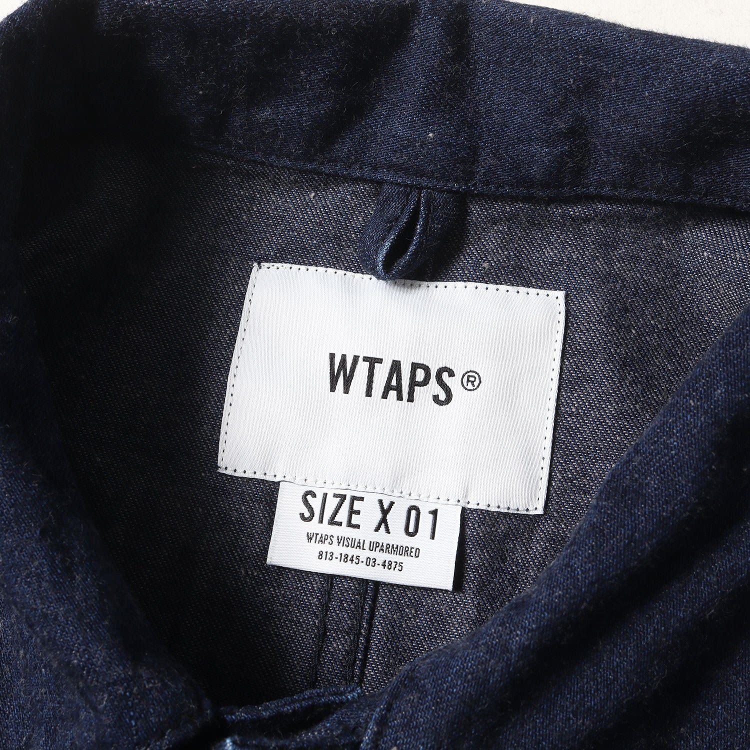 WTAPS (ダブルタップス) デニム ミリタリーシャツ(BUDS LS 03 