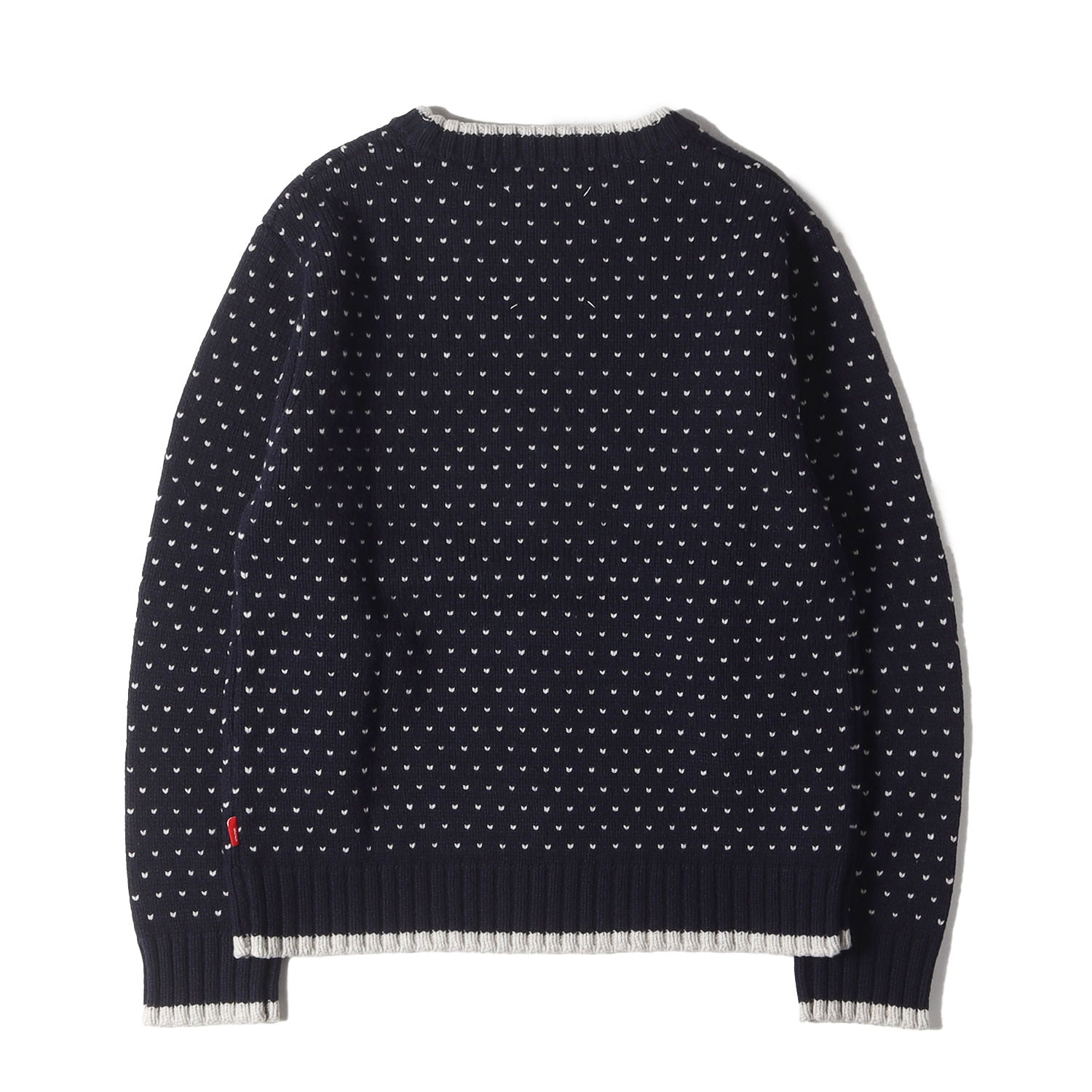 WTAPS (ダブルタップス) ドット柄 ウールニット セーター(ARAN 