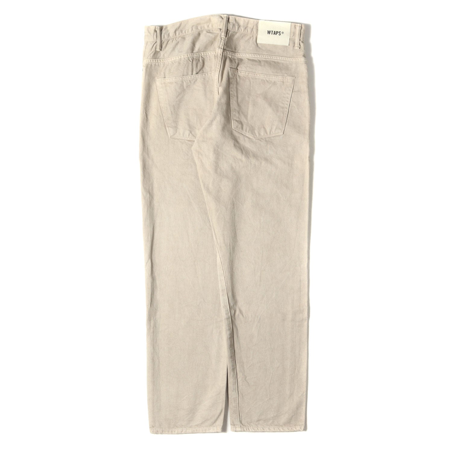 WTAPS (ダブルタップス) ウォッシュ加工 バギー デニムパンツ(BAGGY 