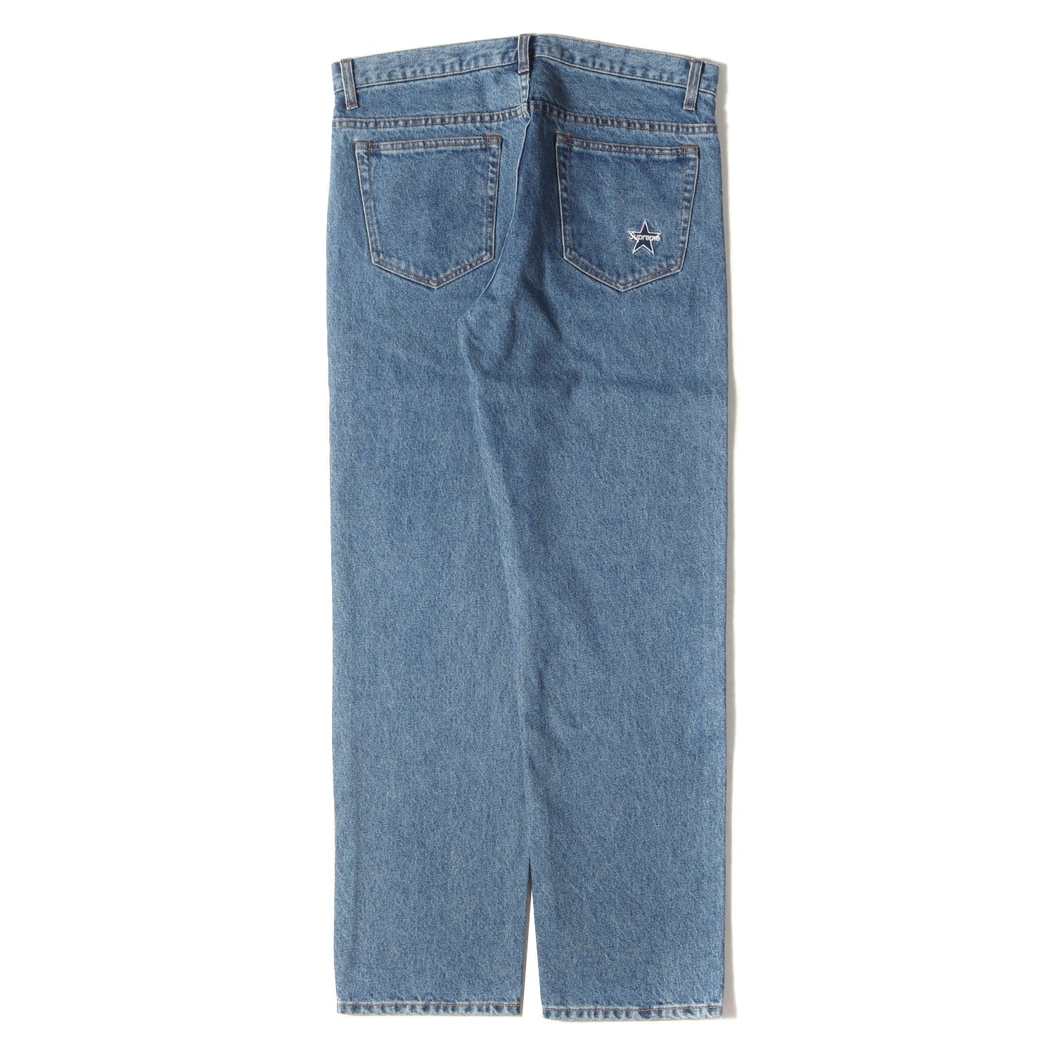 じ*も様 Supreme グレー デニムパンツ 星型ロゴ　スタープリント 14120288-b_b3ba22bb-8990-46e0-