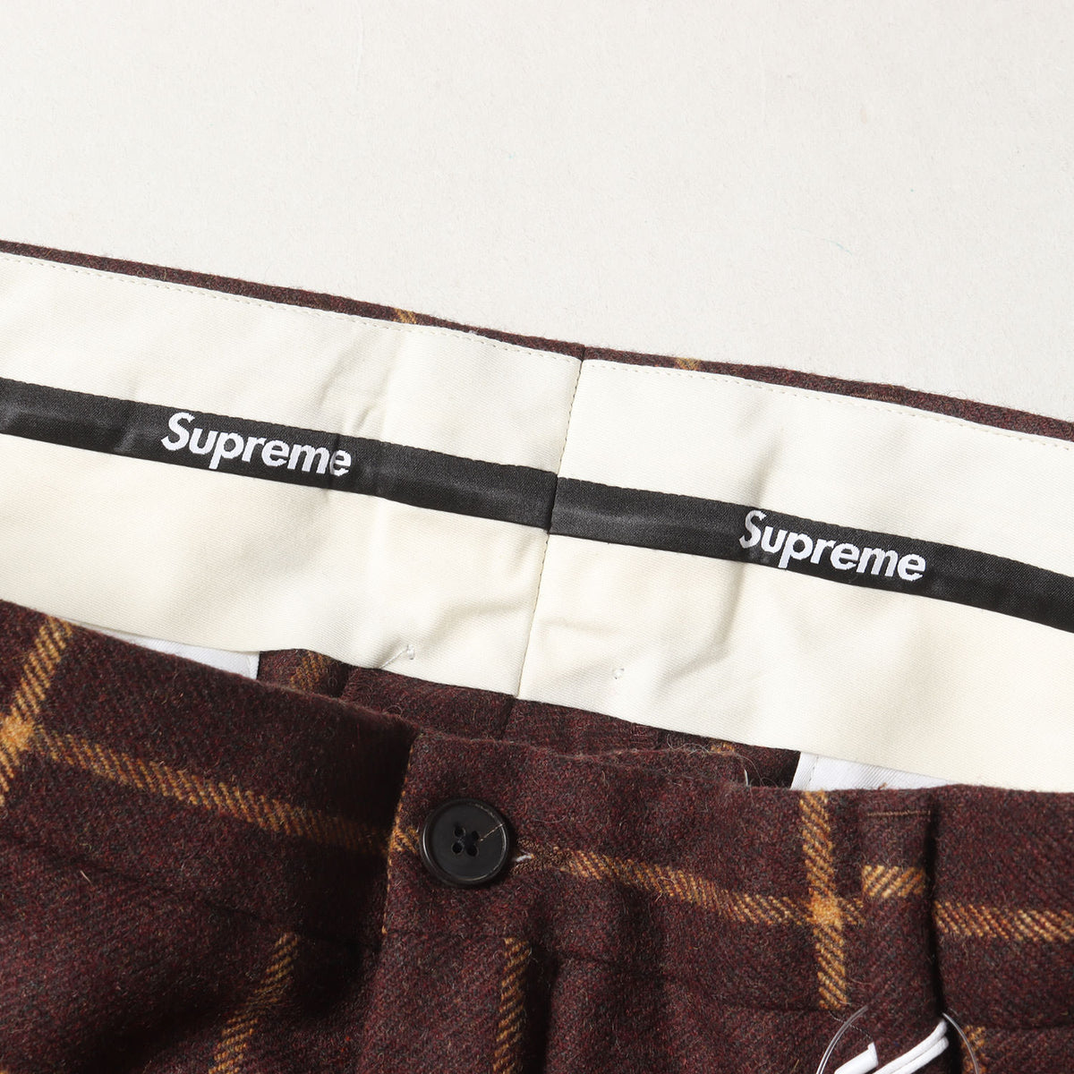 Supreme (シュプリーム) 22AW ウィンドペン ウール トラウザーパンツ 