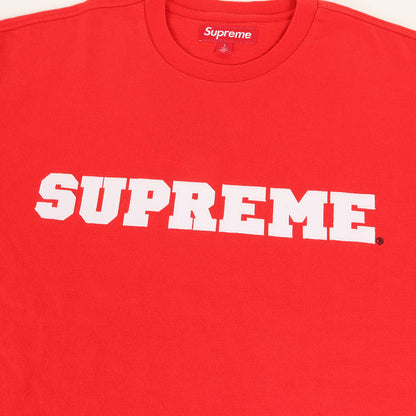23AW カレッジ アップリケロゴ ヘビー Tシャツ(Collegiate S/S Top)