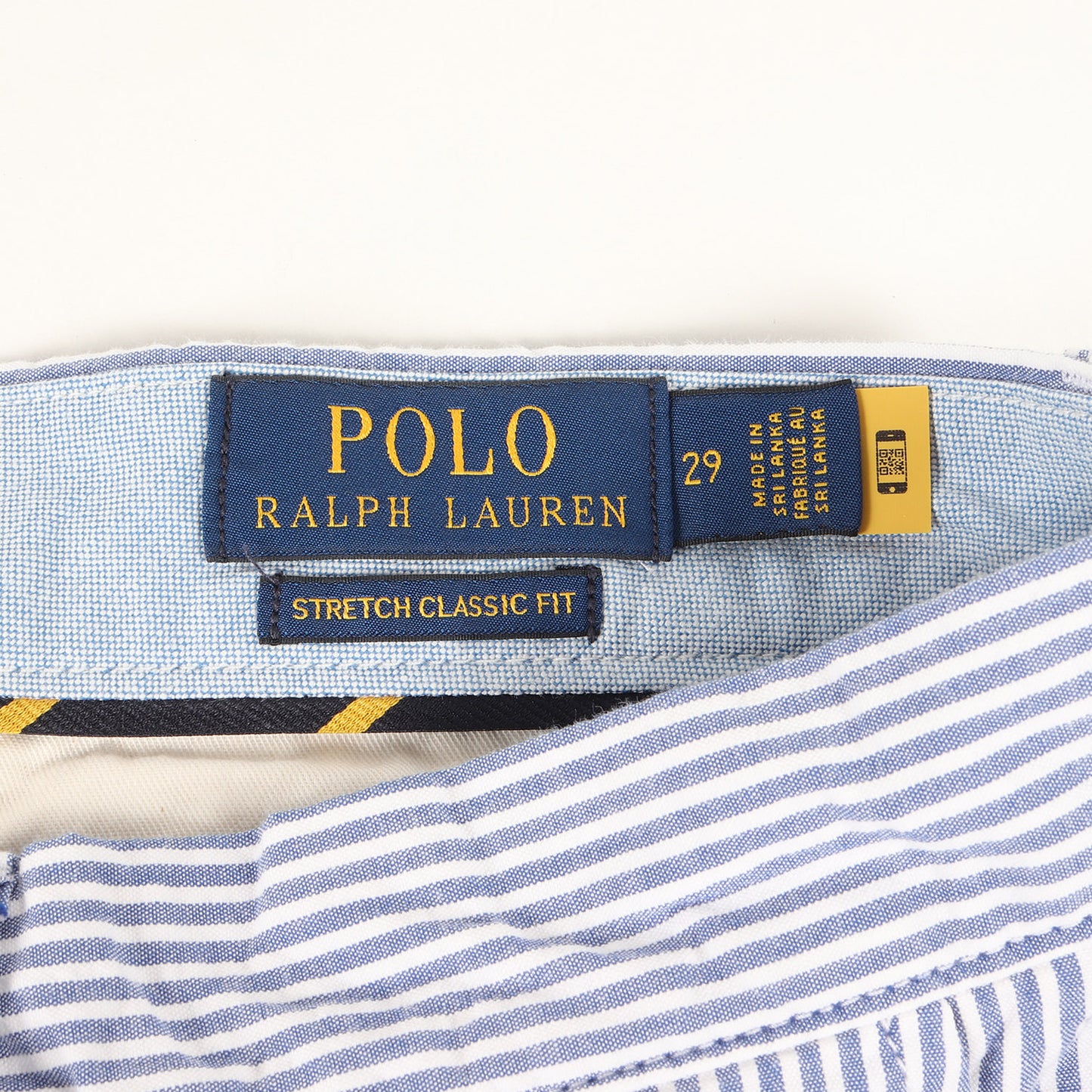 22SS ストレッチ シアサッカー ストライプ ショーツ