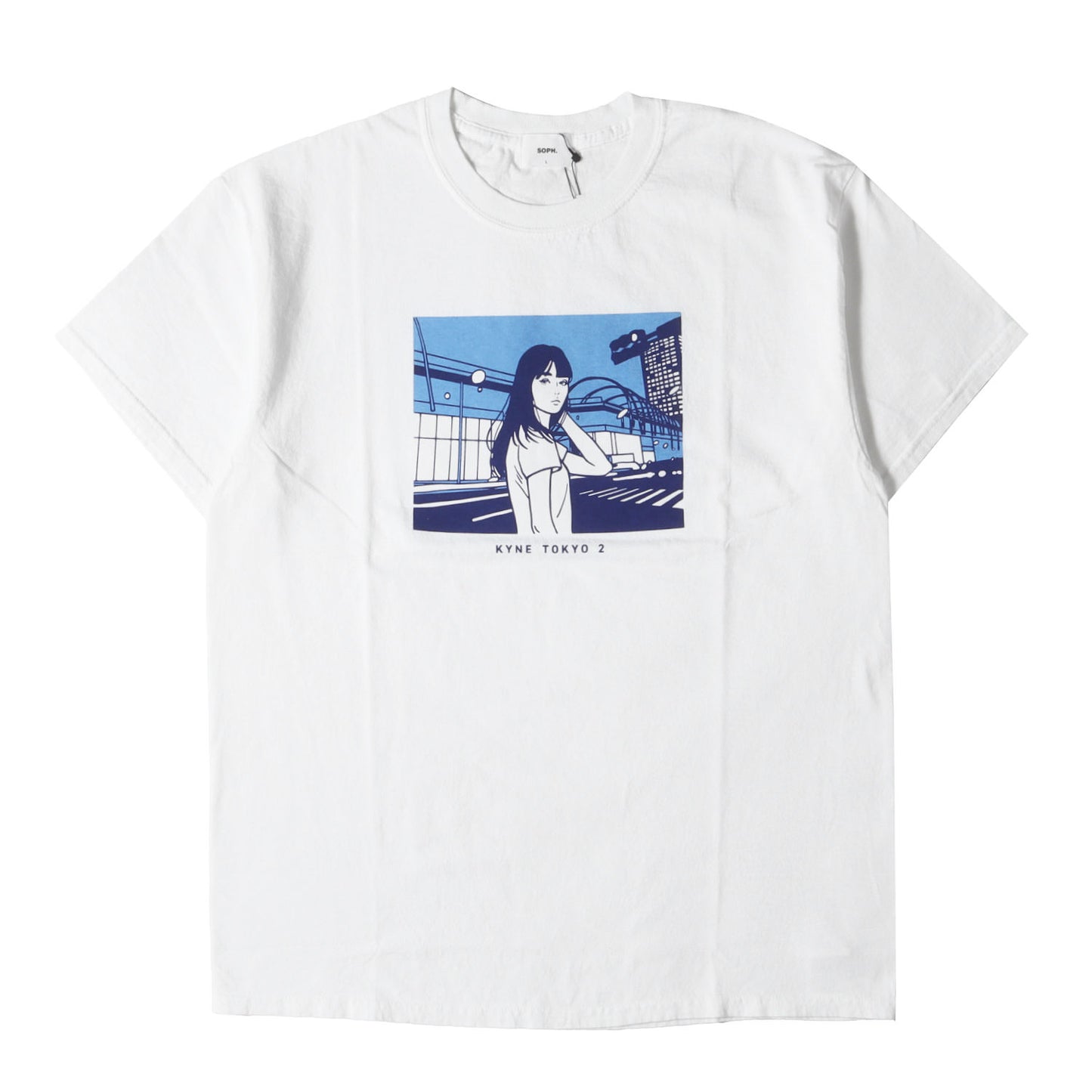 20SS SOPH. MIYASHITA PARK オープン記念 ×KYNE クルーネック Tシャツ(TOKYO 2 TEE)