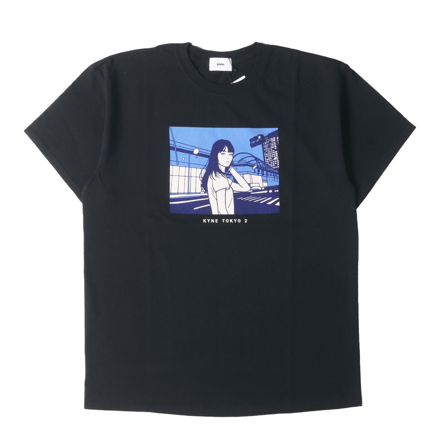 20SS SOPH. MIYASHITA PARK オープン記念 ×KYNE クルーネック Tシャツ(TOKYO 2 TEE)