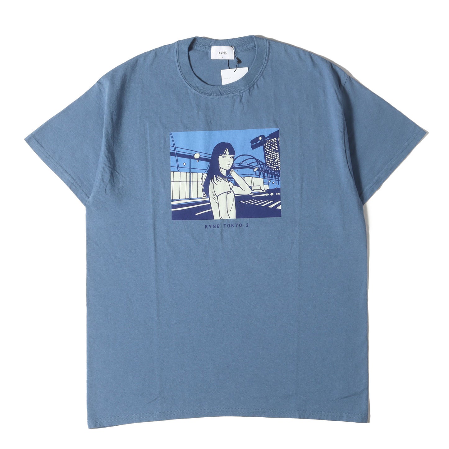 20SS SOPH. MIYASHITA PARK オープン記念 ×KYNE クルーネック Tシャツ(TOKYO 2 TEE)