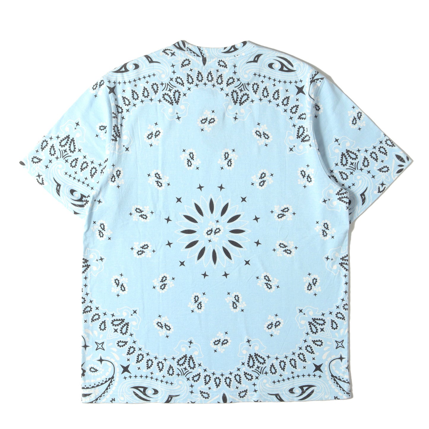 21SS バンダナ柄 スモールBOXロゴ Tシャツ(Small Box Tee)