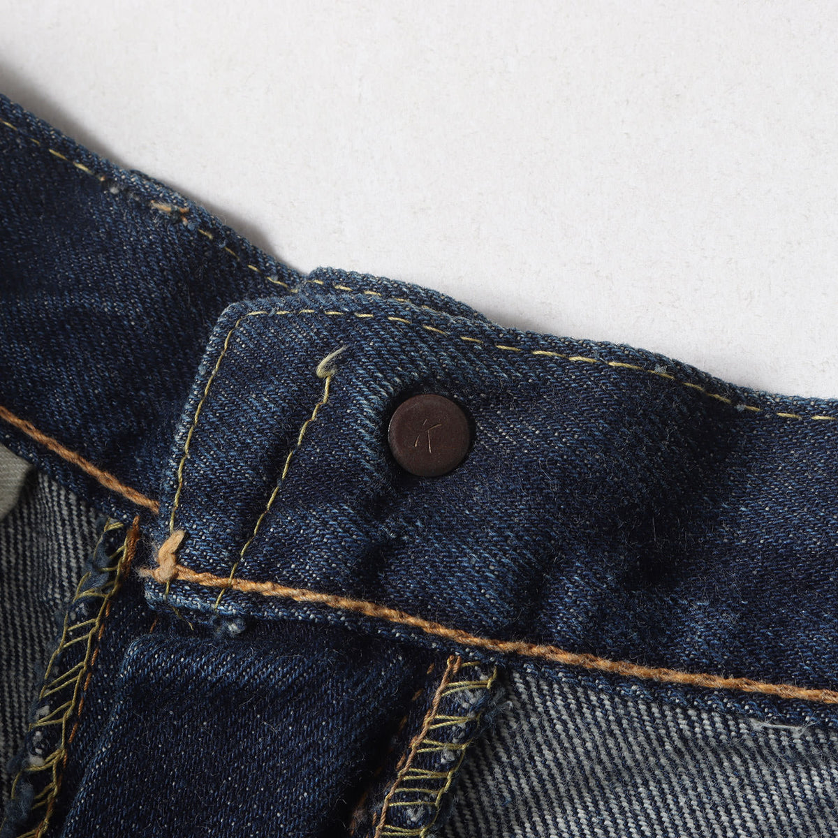 60s 505 Big E 初期モデル 両耳付き デニムパンツ(濃紺)