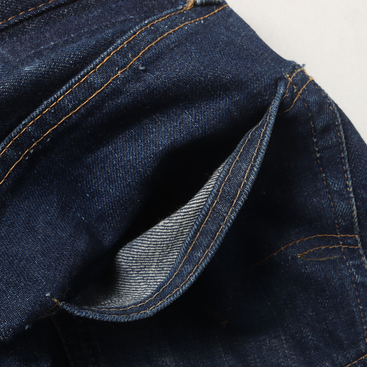 60s 505 Big E 初期モデル 両耳付き デニムパンツ(濃紺)