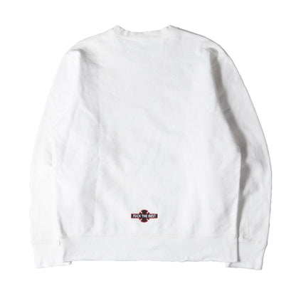 ×Independent アイコンマーク刺繍 ブランドロゴ スウェット(Fuck The Rest Crewneck)