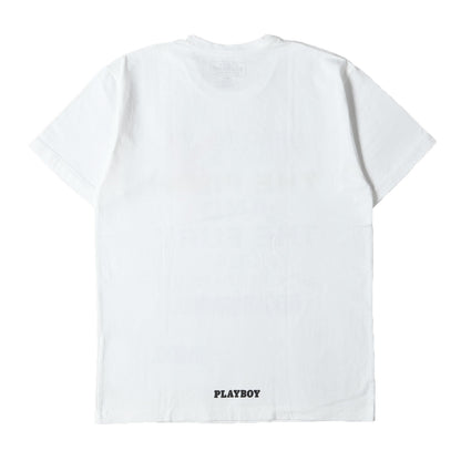 ×PLAYBOY グラフィックプリント Tシャツ