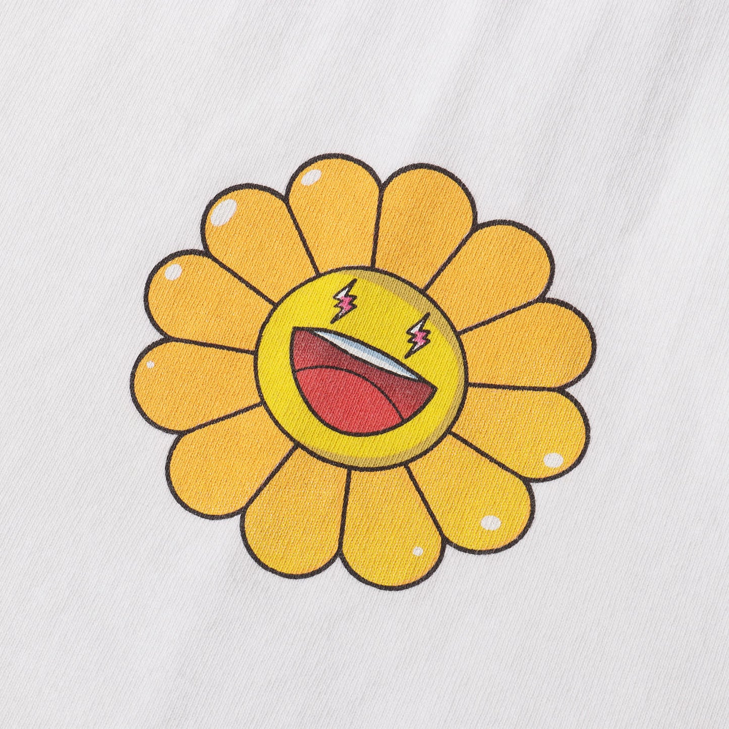 20AW ×村上隆 Kaikai Kiki フラワー オーバーサイズ Tシャツ(Blanco Flower Tee)