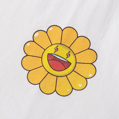 20AW ×村上隆 Kaikai Kiki フラワー オーバーサイズ Tシャツ(Blanco Flower Tee)