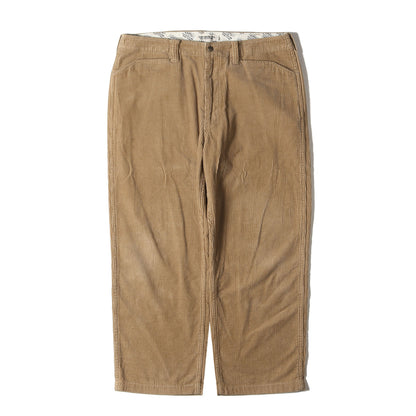 コーデュロイ ワイドトラウザーパンツ(Corduroy Wide Trousers)
