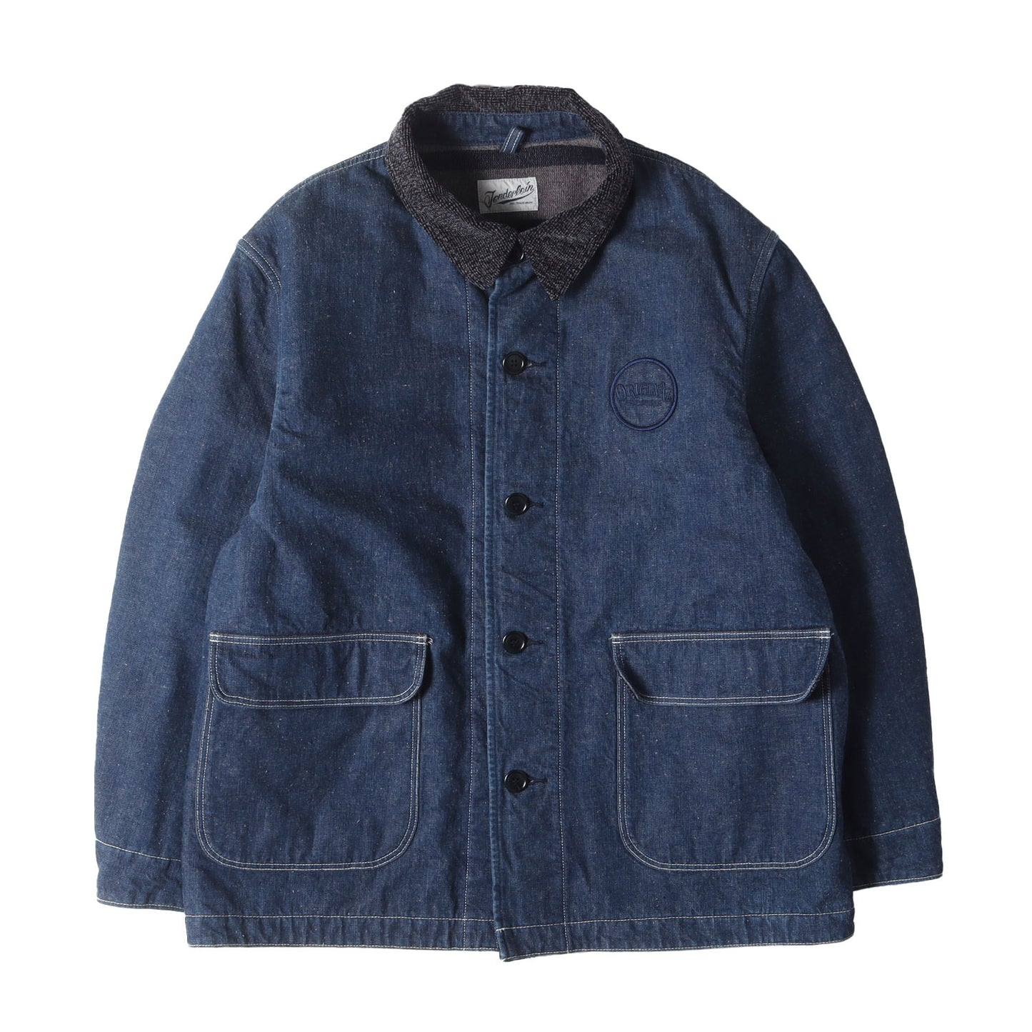 TENDERLOIN (テンダーロイン) ブランケット付き デニム カバーオール