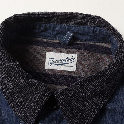 ブランケット付き デニム カバーオール / ジャケット(T-DENIM COVERALL)