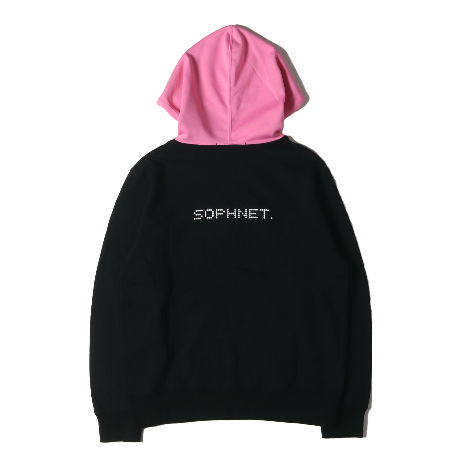 2トーンカラー ハーフジップ スウェット パーカー(HALF ZIP PULL OVER HOODY)