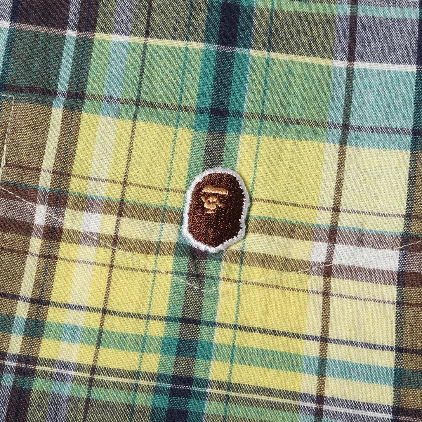 00s マドラスチェック ボタンダウンシャツ