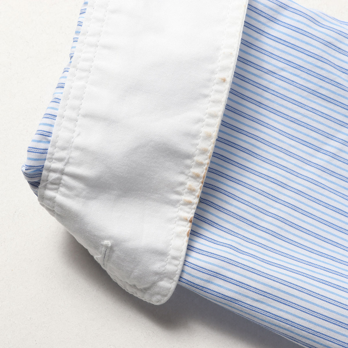 00s タイ付き マルクス プリント ストライプ クレリックシャツ(TIE. STRIPE / C-SHIRT. LS)