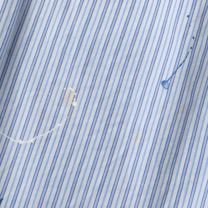 00s タイ付き マルクス プリント ストライプ クレリックシャツ(TIE. STRIPE / C-SHIRT. LS)
