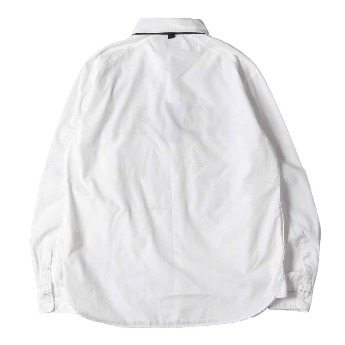 00s NBHDロゴ コットンブロード シャツ(OB / C-SHIRT. LS)