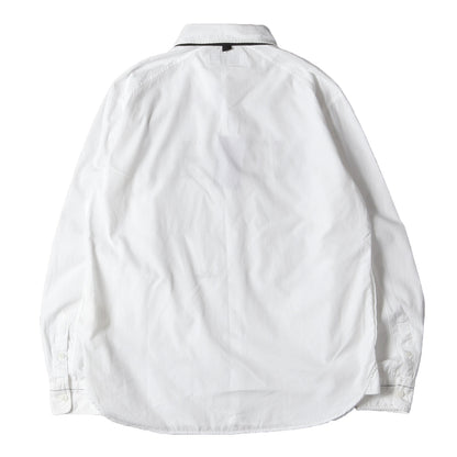 00s NBHDロゴ コットンブロード シャツ(OB / C-SHIRT. LS)
