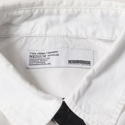 00s NBHDロゴ コットンブロード シャツ(OB / C-SHIRT. LS)