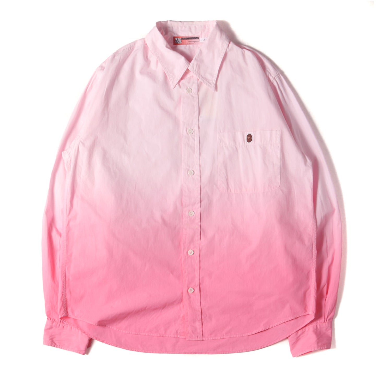 00s グラデーションカラー コットンブロード シャツ