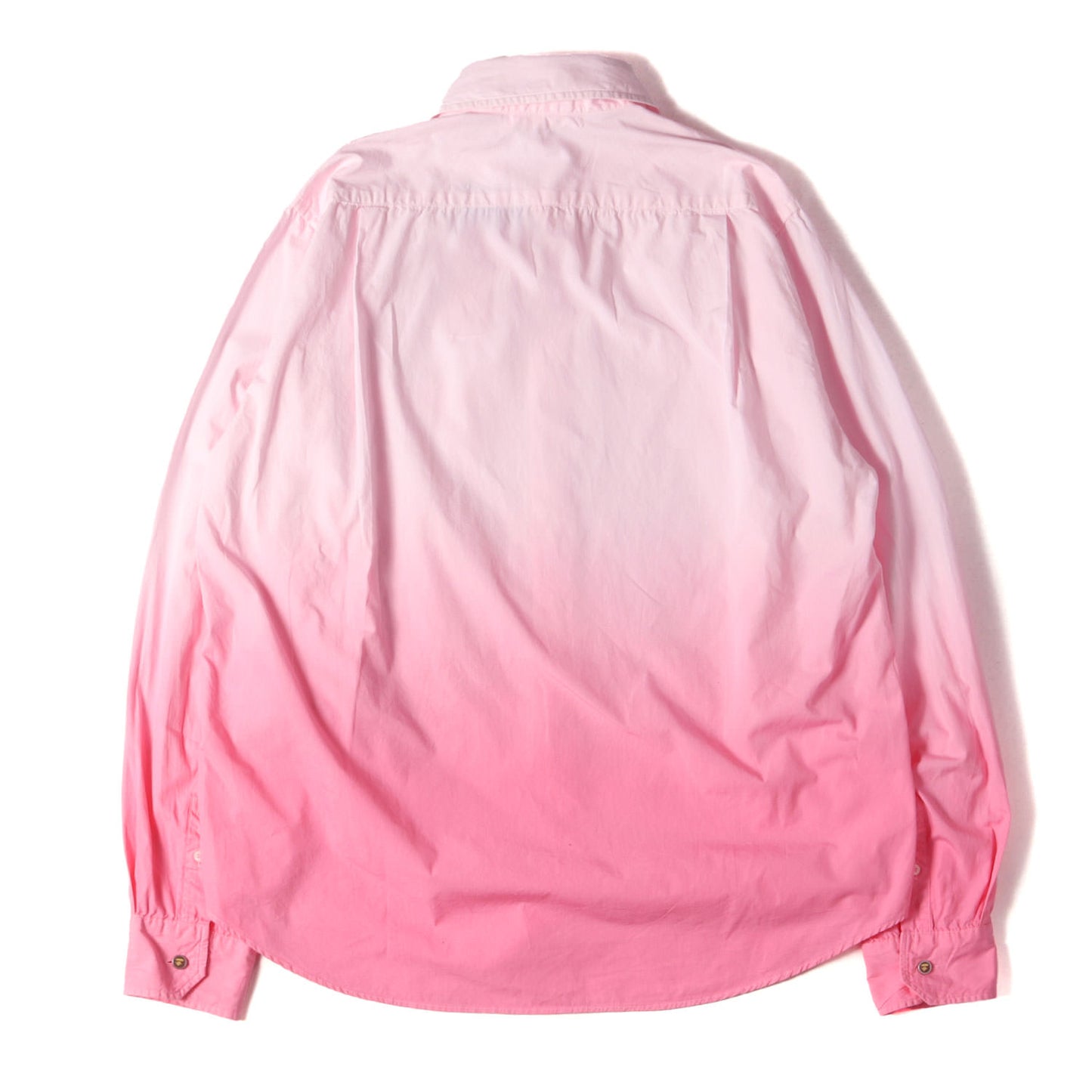 00s グラデーションカラー コットンブロード シャツ