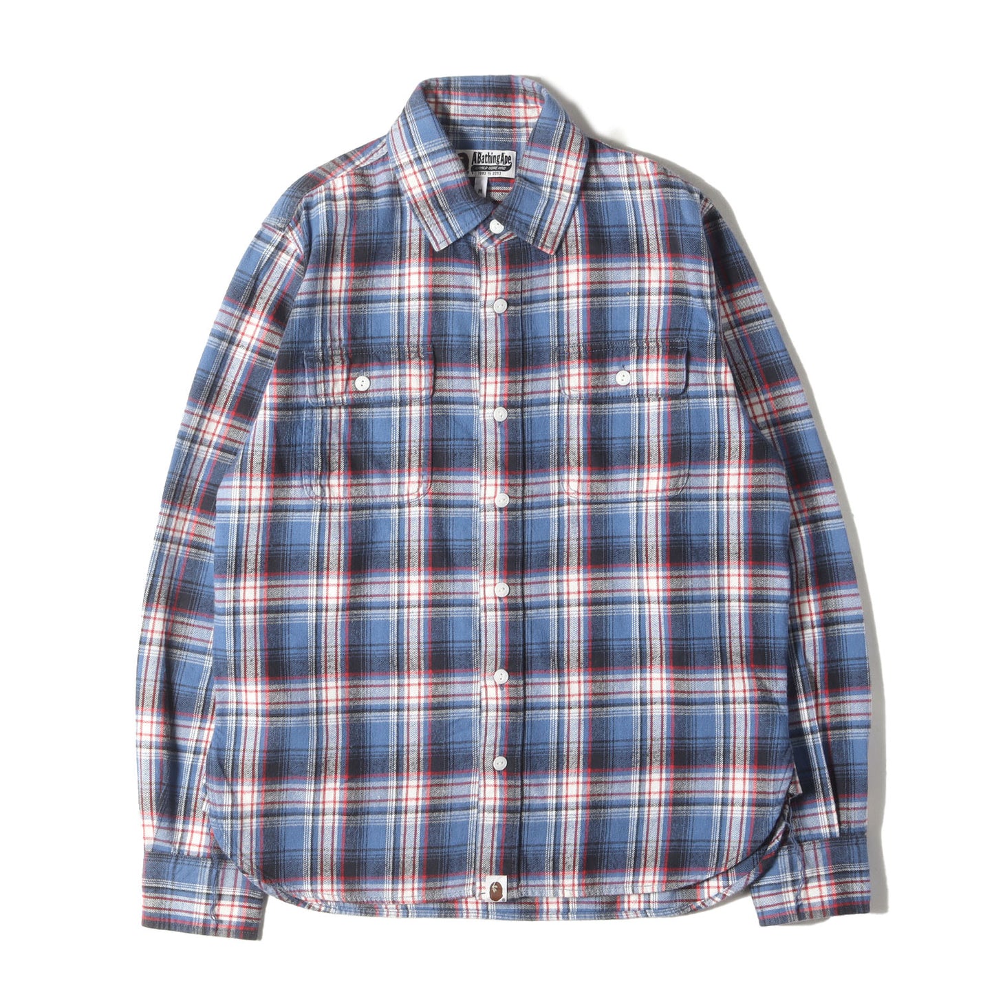 チェック フランネルシャツ