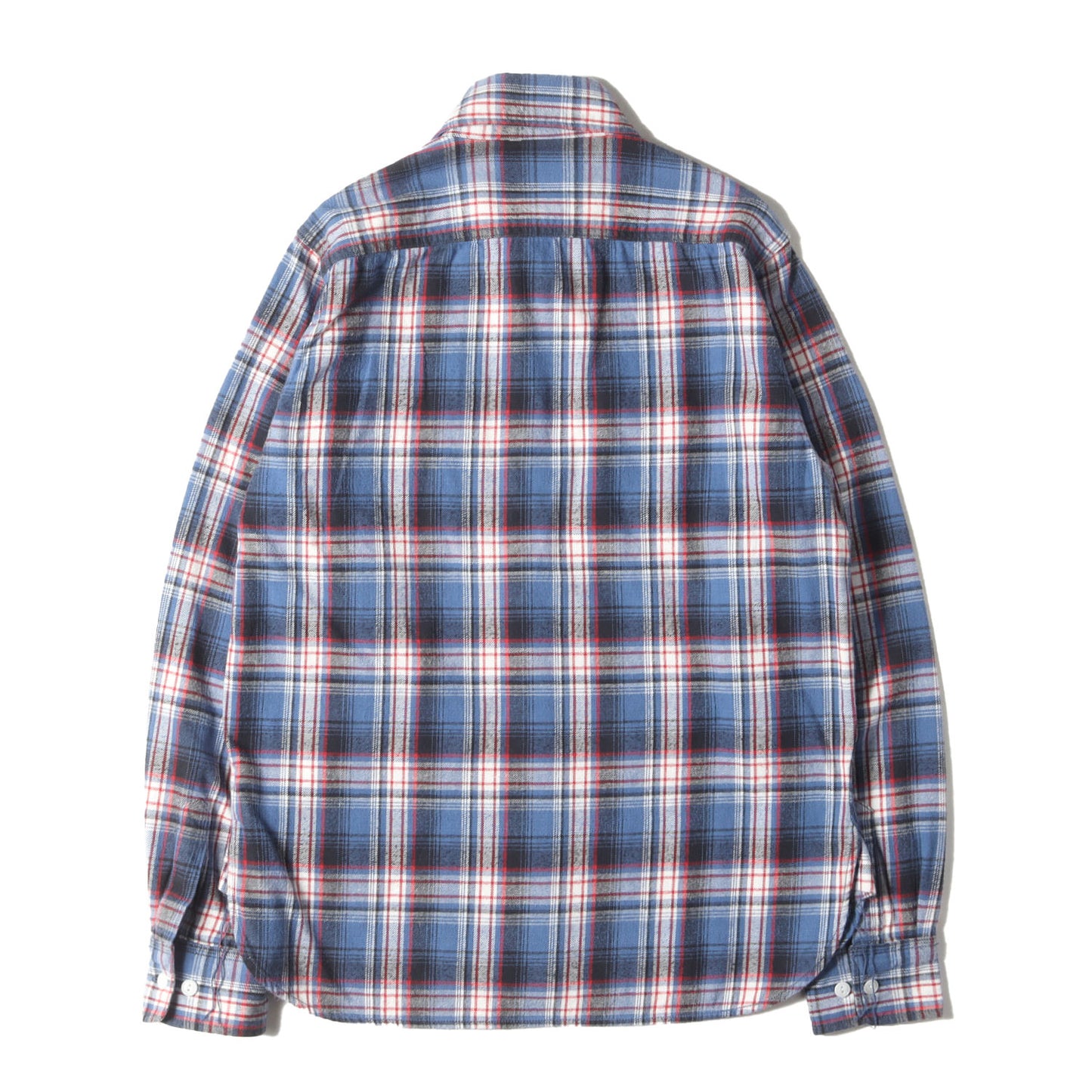 チェック フランネルシャツ