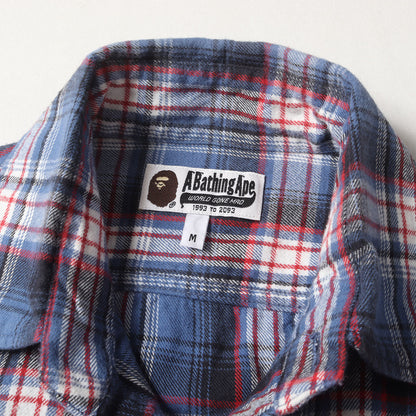 チェック フランネルシャツ