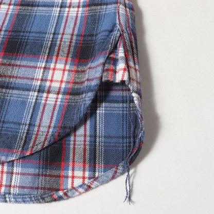 チェック フランネルシャツ