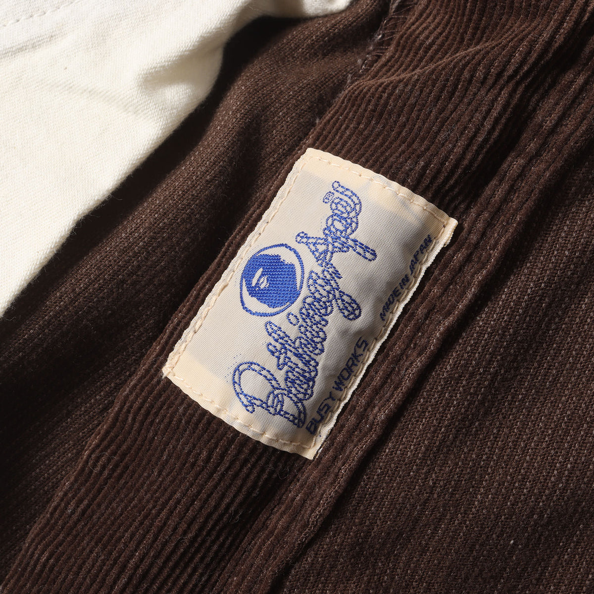 A BATHING APE (ア ベイシング エイプ) 00s ダブルニー コーデュロイ 